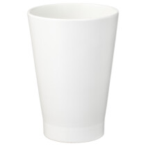 PAPAJA Cache-pot, blanc, 12x19 cm - IKEA