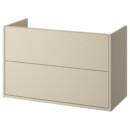 Шкаф для раковины с ящиками, 100x48x63 см, бежевый IKEA HAVBÄCK 905.350.69