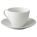 Чашка чайная с блюдцем, товар 2 сорта, 36 сл, белый IKEA IKEA 365 + VÄRDEFULL ИКЕА 365 + ВЭРДЕRA ВЭРДЕРА 903.162.41