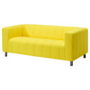 2-местный диван, Långban ярко-желтый IKEA KLIPPAN КЛИППАН 495.642.86