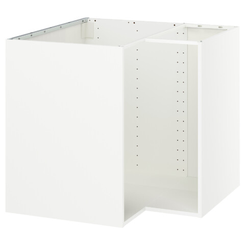 Каркас напольного шкафа углового, белый, 88x60x80 см IKEA METOD МЕТОД 405.967.48