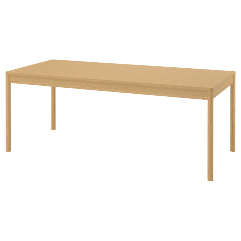 Стол, дубовый шпон, 200×85 см IKEA TONSTAD 805.938.80